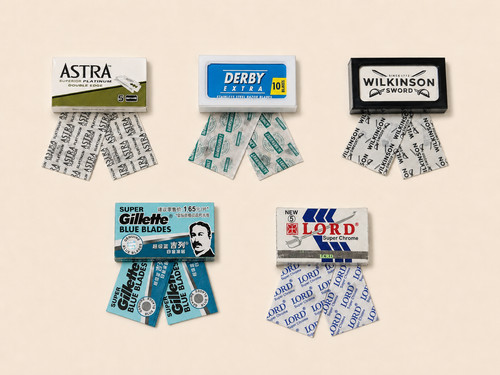 Rasierklingen sampler - sampler, |