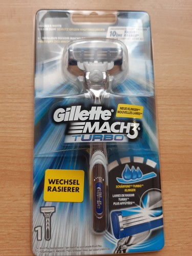 Gillette mach3 turbo - 3x,