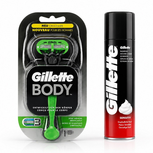 Gillette body patronenrasierer - gillette,