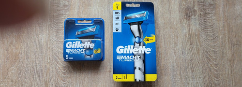 Gillette mach turbo rasierer - 3,