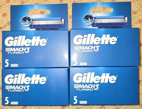 Gillette mach3 turbo - 4x,