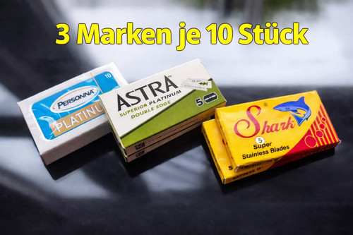 30x rasierklingen set - rasierklingen,