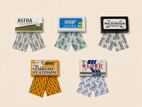 Rasierklingen sampler - sampler, |