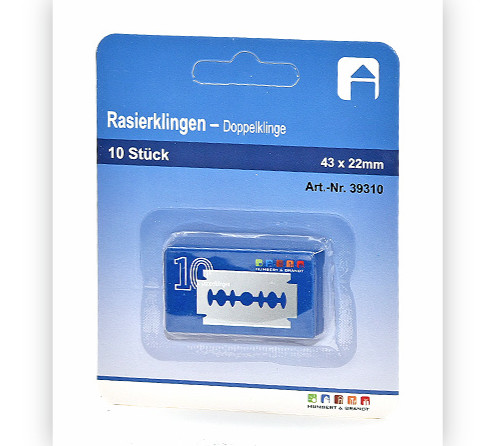 500 rasierklingen - 10,