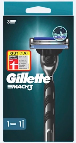 Gillette mach3 rasierer 1 - mach3,